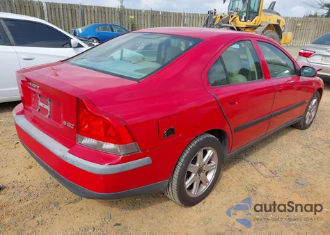 2002 Volvo S60 2.4 из США, поврежденный, VIN YV1RS61R322200602